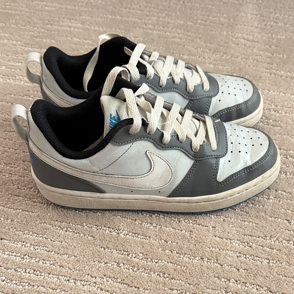 Nike Kids' Black and White Sneakers